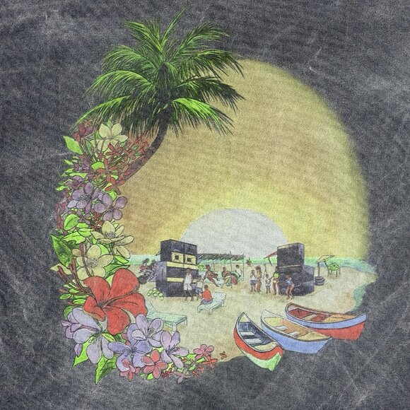 Stussy Hellshire Long Sleeve Tee Men’s XL Gray Dyed Factory Faded Streetwear - Picture 7 of 13